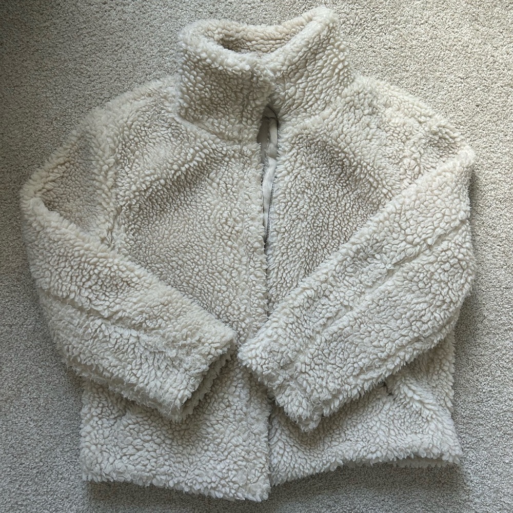 Cozy Cream Sherpa Jacket